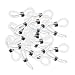 Produktbild Cikuso 50 Gummischlaufe oe Sen Fuer Brillenband Brillenkette 20x4mm TOP
