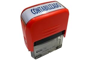 Sellos y Tampones marca COLOP modelo SELLO COMERCIAL COLOP CONTABILIZ.AZUL