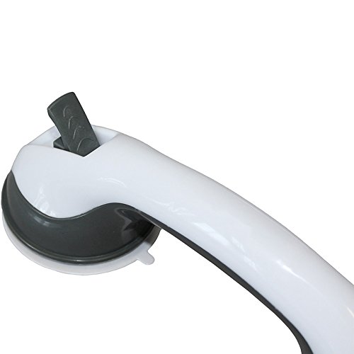 MSV Haltegriff mit Saugnapf – Mobiler Badewannengriff, Sicherheitshandgriff – Haltegriff für Bad & Dusche – extra starker Saugnapf – Griff und Aufstehhilfe - 4
