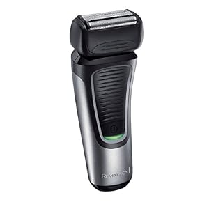 Remington PF7400 Comfort Series Plus Foil Shaver and Beard Trimmer, Black/Silver