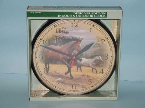 Accurite Designer Edition Horse Clock by Accurite