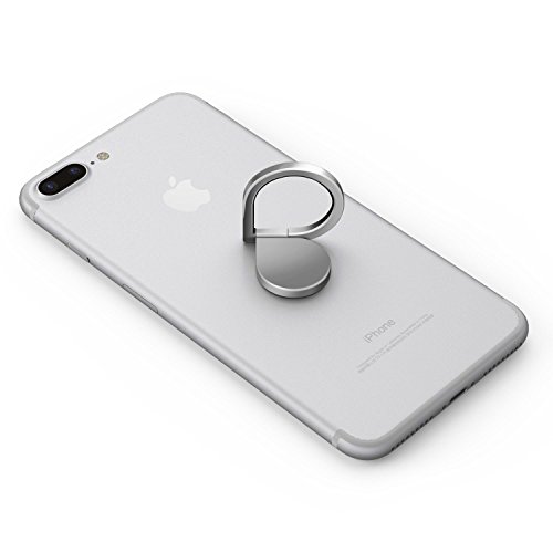 3 x Leathlux Ring StÃ¤nder Handy, 360Â° Drehbarer Ringhalter Fingerhalter Smartphone Halter Finger-Halterung fÃ¼r Verbesserte Einhandbedienung | FÃ¼r iPhone , Samsung und mehr Gold , Schwarz , Silber