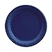 Produktbild Papstar Pappteller / Einwegteller rund, blau, (50 Stück) 23 cm Durchmesser, ideal für Feste und Feiern wie Geburtstag oder Grillabend, aus Frischfaserkarton, beschichtet und lebensmittelecht, #11979