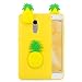 Produktbild Redmi Note 4 Hülle, Xiaomi Redmi Note 4 (5,5 Zoll) 3D Karikatur Handyhülle, Carols Ananas Dünnes Weich Silikon Cartoon-Case Cover Stoßfeste Anti-Rutsch Schutzhülle, Backcover Handy-Tasche Bumper Phone Etui für Xiaomi Redmi Note 4 (5,5 Zoll) - Gelb