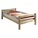 Produktbild IDIMEX Einzelbett Bett Jugendbett Bettgestell MAX Kiefer 90x200 cm natur lackiert
