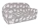 Produktbild MuseHouse Kindersofa Kindercouch Kindersessel Sofa Bettfunktion Kindermöbel (S105)