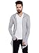 Chill Winston Grey Color Hooded Cardigan With Thumb Insert For Men RS.899.00