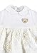 Steiff Girl's Dress -  White - 0-3 Months