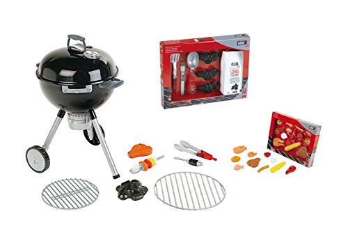 Preisvergleich Produktbild Weber Kugelgrill Griller für Kinder + Zubehör Set Lebensmittel