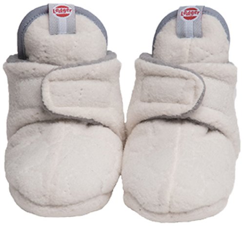Lodger Slipper Fleece (6-12 Months, Off-White )