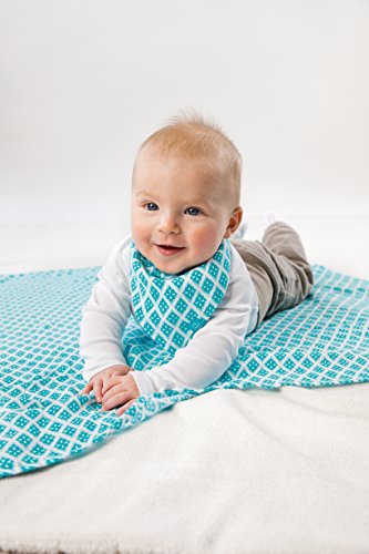 Lässig Muslin Bandana Dreieckstuch 100% Baumwolle Sabbern Spucken Babylätzchen Baby Halstuch Spucktuch, - 3