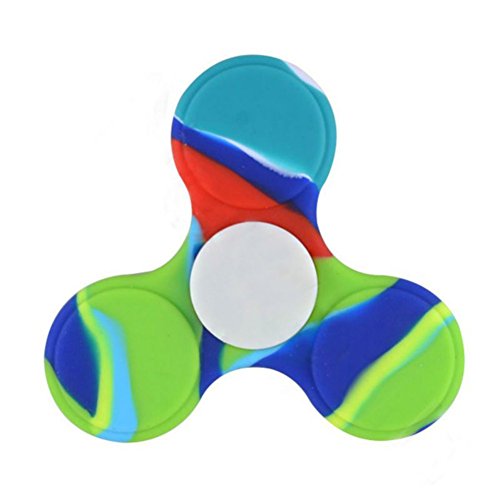 FREAO Tri-Spinner Fidget Hand Spinner Camouflage Multi-Color, EDC Focus Toys For Kids and Adults FREAO Tri-Spinner Fidget Hand Spinner Camouflage Multi-Color, EDC Focus Toys For Kids and Adults