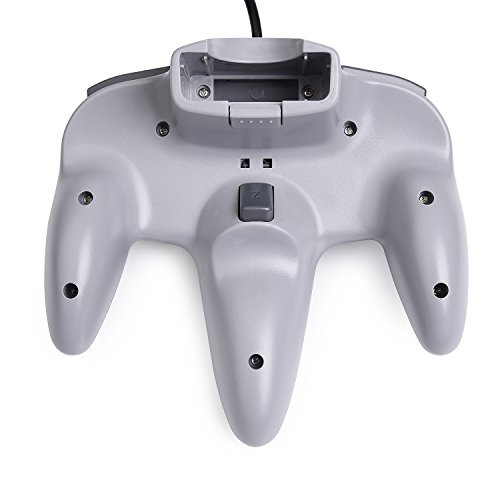 iNNEXT 2x USB para Nintendo 64 N64 Control Gamepad Joystic Mando de juegos para PC Mac Windows  Gris x 2 