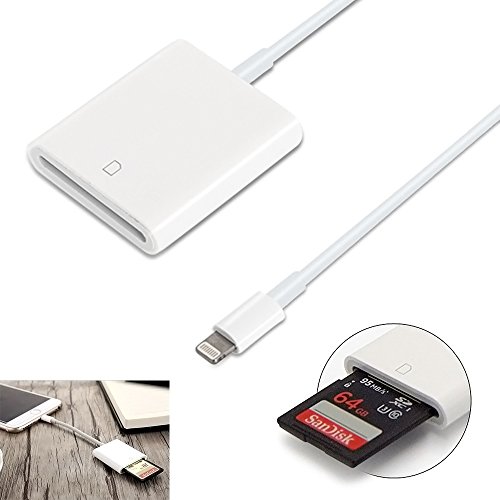 Kartenleser Lightning auf SD Karte Kamera Reader Adapter Kamera card Reader 8 Pin Adapter für Ipad Iphone Android