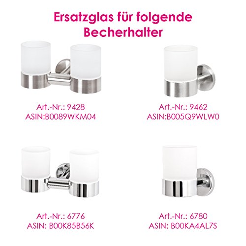 bremermann® Ersatzglas Becherhalter für PIAZZA & LUCENTE - 3