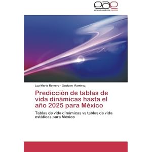 Predicción de tablas de vida dinámicas hasta el año 2025 para México: Tablas de vida dinámicas vs tablas de vida estáticas para México