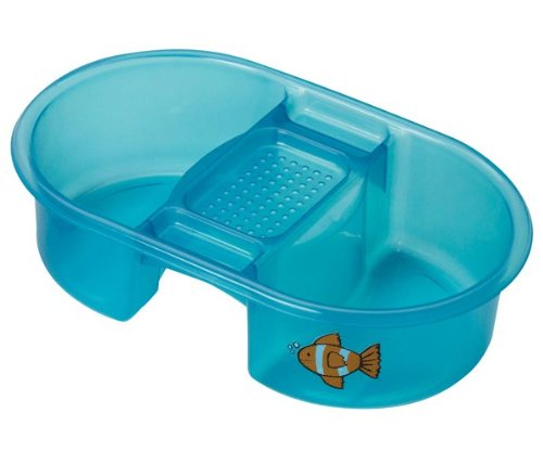 Strata Top And Tail Bowl - Aqua Fish