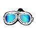 Produktbild Ulable Vintage Anti-UV Motorrad Roller Pilot Pilotenbrille Helm Brille Motocross