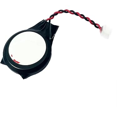 Pile BIOS CMOS 3V 210mAh Pour PC Portable - Connecteur 2 Broches - Référence REF0883
