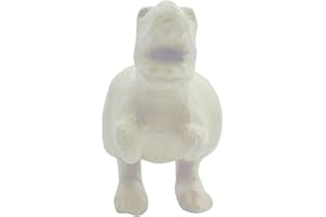 Décopatch SA215C - Un support en papier brun mâché 18x9x16 cm, Tyrannosaure, Unité