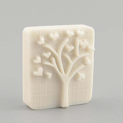 Unitedcovers 1x Seifenstempel Baum mit Herzen und teilweise abgebrochenen Herzen für einen individuelleren Look – Versand aus Deutschland - 8