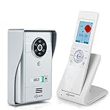PIR Sensor (Bewegungsmelder), Sabotage Alarm, Regenfeste Außenstation IP55, Reichweite ca. 30 m im Innenbereich