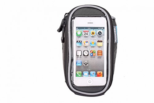 Fahrradtasche für Smartphones mit PVC-Bildschirm Fahrrad-Lenker-Tasche & Handyhalterung & wasserabweisend & Handytasche & Rennrad / Mountainbike / Cyclecross / Cross-Rad / Fahrrad-Navi-gation - 2