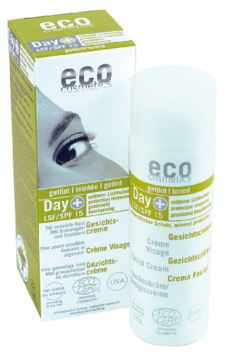 eco cosmetics: Gesichtscreme getönt LSF 15 (50 ml)