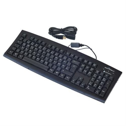 Preisvergleich Produktbild SEAL SHIELD Silver Seal Tastatur USB black