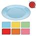 Produktbild Unbekannt Campingteller Picknickteller Speiseteller Teller aus Melamin 6 teilig Ø ca. 20 cm mit 6 Farben