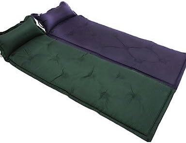 ZQ Tripolar,183*60*2.5CM thickening Stitching flat self inflating pad outdoor camping moisture-proof pad FA1102X , army green-one size , army green-one size