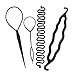 Generic New 4pcs Black Women & Girls Hair Styling Clip Stick Bun Hair Maker Braid Tooll RS.160.00