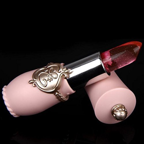 CINEEN Farbwechsel Lippenstift Jelly Lipstick Moisturizing Kristallgelee Lang anhaltende Lip Gloss - 5