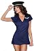 Produktbild LivCo-Billard Queue Argenta Offizier blau marineblau Large