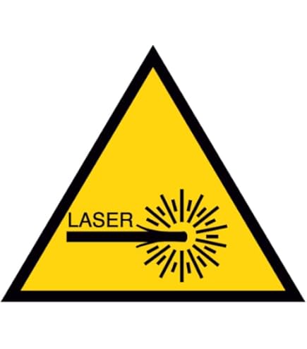 Cartello Segnaletico PERICOLO RAGGI LASER – Adesivo Resistente O Pannello In Forex/alluminio, 20x31 Cm, Made In Italy.