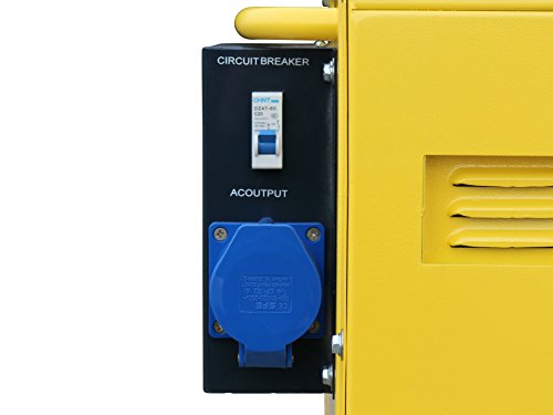 Rotek Diesel Stromerzeuger mit Notstart-Automatik GD4SS-1A-6000-EBZ-ATS (6,0 kVA / 5,0kW 230V 50Hz 1-phasig) - 4