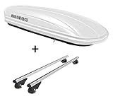 Dachbox 320 Liter 136 x 77 x 33,5 cm, weiß