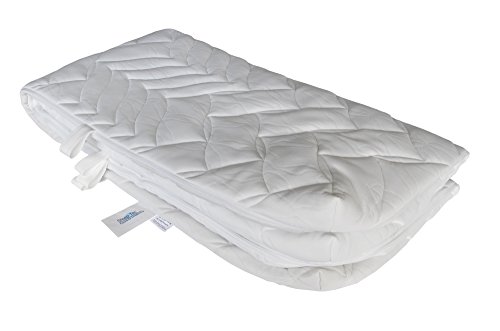 Sleep Tec – Matratzenbezug aus hochwertigem Doppeltuch – 100x200 cm – Höhe 24cm – weitere Größen und Höhen verfügbar – für Allergiker geeignet – abnehmbar – waschbar – als Ersatzbezug für alle Matratzenarten geeignet