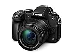Panasonic DMC-G81MEG-K Lumix G Systemkamera (16 MP, 4K Foto-Video, Dual I.S. Bildstabilisator, OLED-Sucher, Hybrid Kontrast AF, 7,5 cm Touchscreen, WiFi) mit Objektiv H-FS12060/F3,5-5,6/ OIS schwarz
