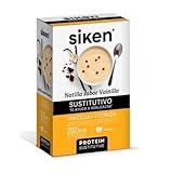 Siken Natillas Vainilla 6 Sobres una completa fórmula y composición para sustituir una comida con apenas 202 calorías por natilla es rica en fibras vitaminas y minerales con proteínas de leche.