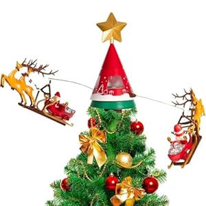 BAKAJI Estrella giratoria con Trineo