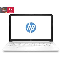 HP Notebook 15-db0045ns - Ordenador Portátil 15.6" HD (AMD Ryzen 5 2500U, 12GB RAM, 256GB SSD, AMD Radeon, Windows 10) Color Blanco - Teclado QWERTY Español