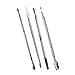 Contever® 4 pcs Edge Cuticle Pusher Nail Art Cuticle Manicure Pedicure Care Tool