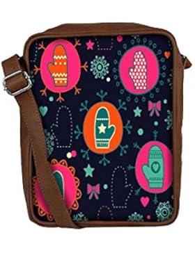 Snoogg , Damen Umhängetasche mehrfarbig multi