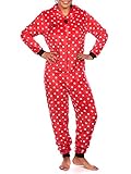 Disney - Grenouillère - Minnie Mouse - Femme - Rouge - Large