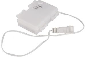 ‎GURU SHOP GURU SHOP Batteriebox 3xAA Ohne Leuchtmittel - Für Aussenstern Baltasar + Kaspar 35cm, 8x6x2 cm