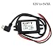 Produktbild DC-DC 12V auf 5V 3A Power Supply Ausgangsspannung Wandler Wechselrichter Inverter Transformer Konverter Micro-USB Stromwandler Spannungswandler