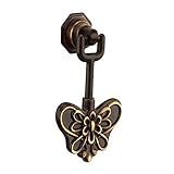 QIYINGYING Griffe Creative Butterfly Chinesische Klassische Schubladenschrank Schrank Bücherregal reinen Kupfergriff einzigen Griff