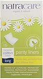 Natracare Long Wrapped Panty Liners 1 x box of 16 liners