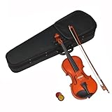 ts-ideen 1/8 Kinder Violine Geige aus Ahorn für 4 - 6 Jahre...